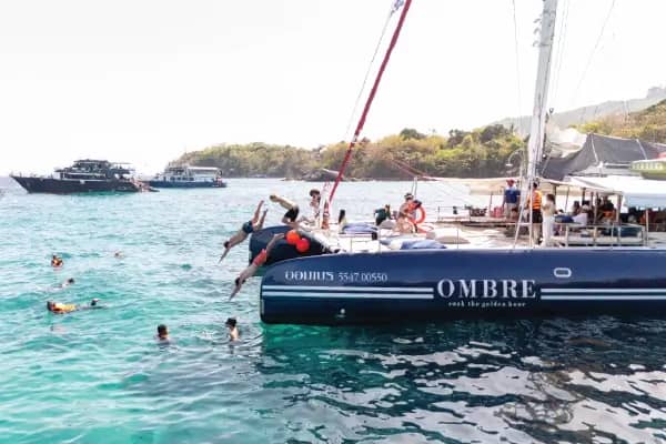 Экскурсия на Райские и Коралловые острова VIP яхта OMBRE 2