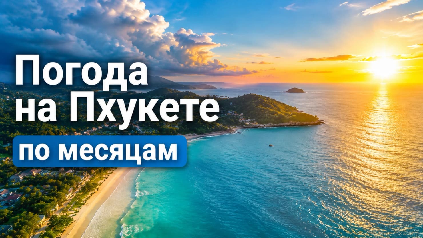 Погода на Пхукете по месяцам: температура воздуха и моря, сезон дождей Погода на Пхукете по месяцам: температура воздуха и моря, сезон дождей